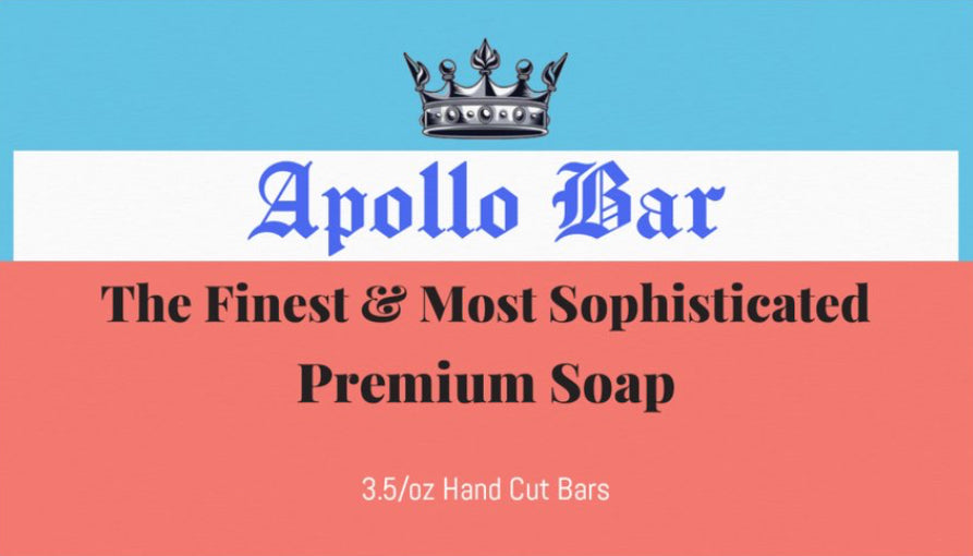 Limited Quantity “Apollo Bar” Special Hand Cut Bath Bars